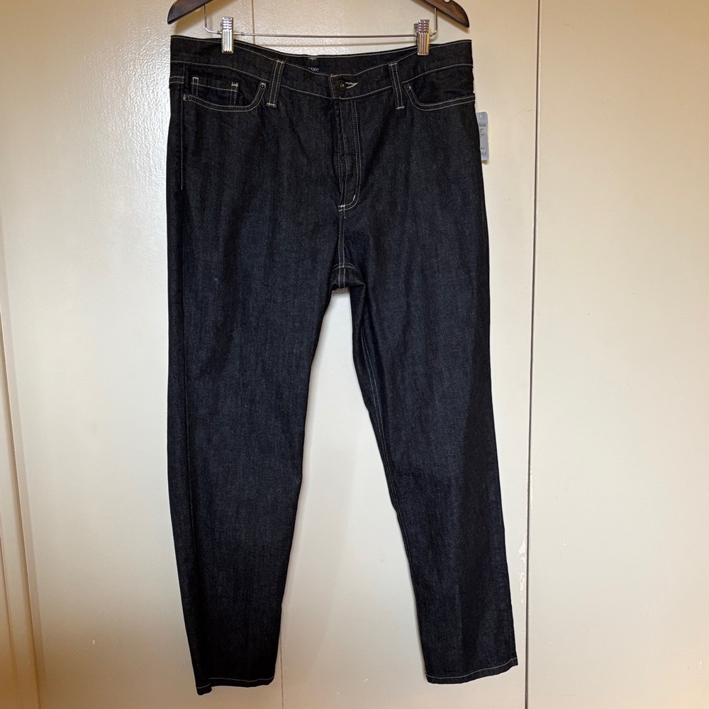 NWT Karen Kane Dark Straight Jeans Size 16